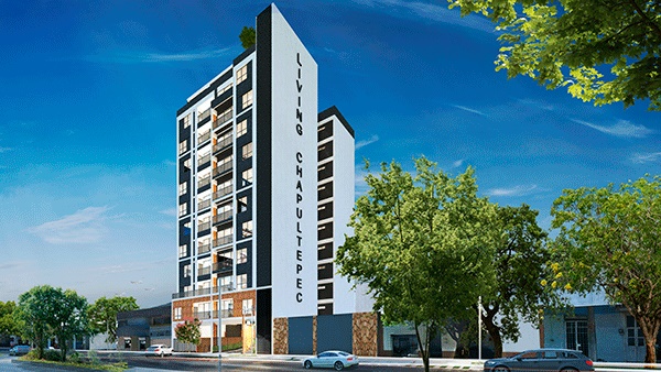 Living Chapultpec / Departamentos